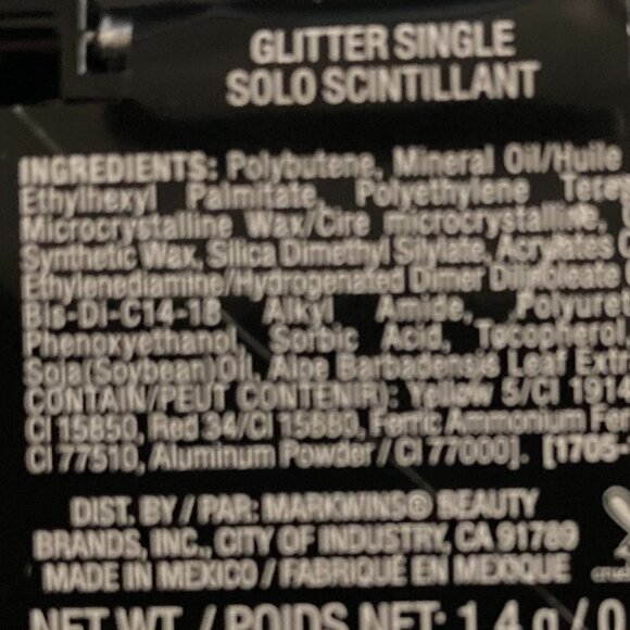 Wet n Wild Coloricon Glitter Singles Eyeshadow (2) Brass (1) Spiked - Picture 5 of 6